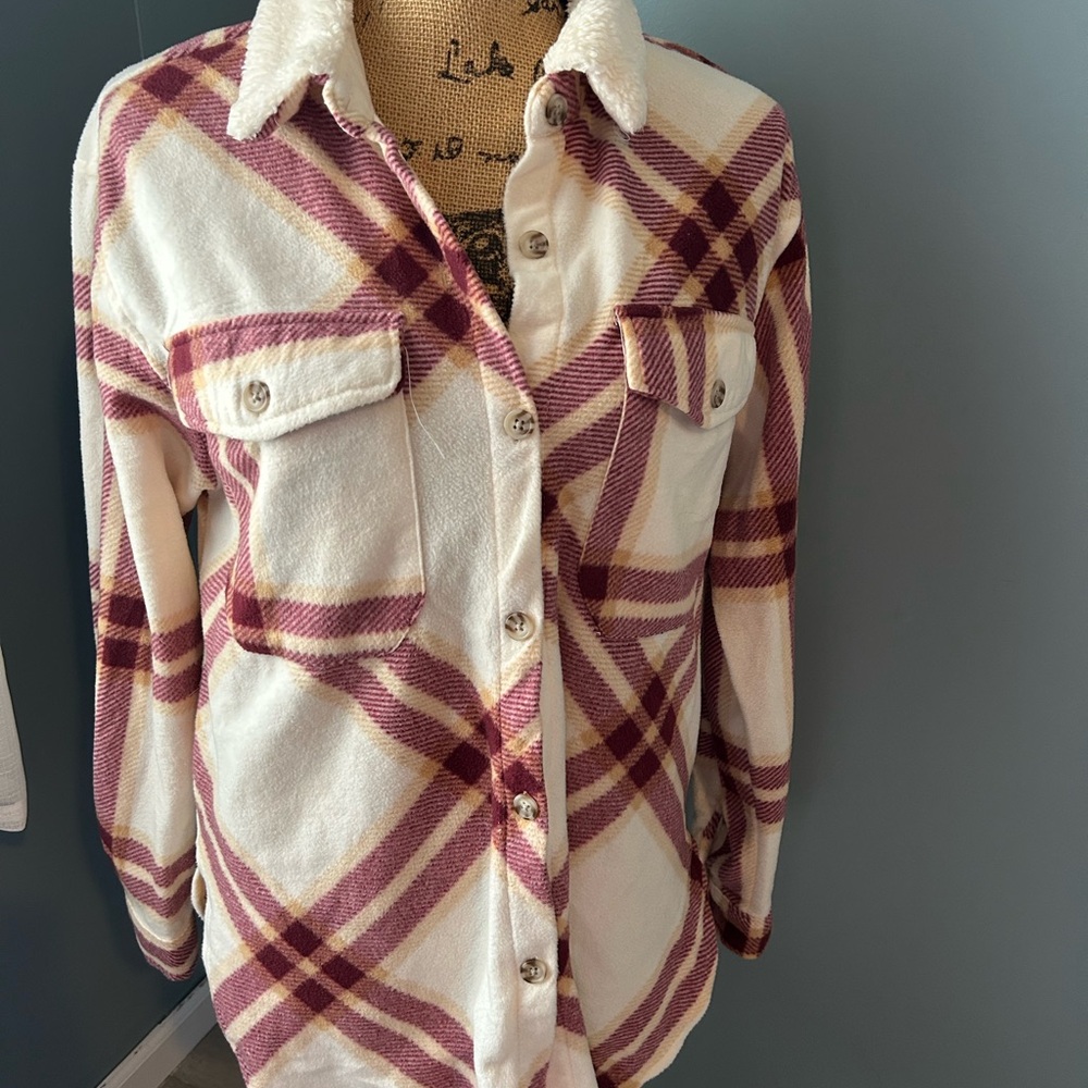 Soft Plaid Button Down